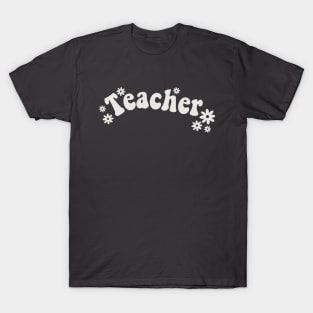 Retro Cute Teacher Gift Back to School T-Shirt